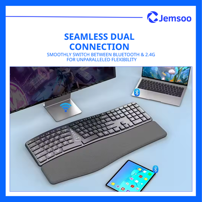 Ergonomic Keyboard | Jemsoo™