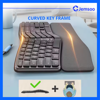 Ergonomic Keyboard | Jemsoo™