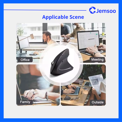 Vertical Mouse Ergonomic | Jemsoo™