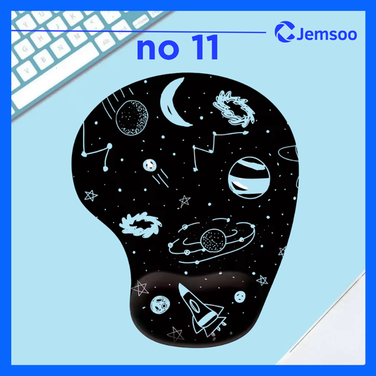 Silicone Wrist Rest Mouse Pad | Jemsoo™